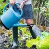 French Blue Watering Can -Green Garden Shop 06341 1078 tif