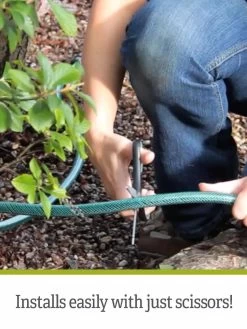 Landscape Snip-n-Drip Soaker System 9 Landscape Snip-n-Drip Soaker System -Green Garden Shop 8587044 scissors