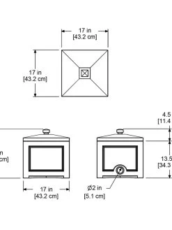 Fairfield Garden Hose Storage Bin 13 Fairfield Garden Hose Storage Bin -Green Garden Shop 8587080 03V tif
