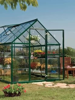 Canopia® By Palram Harmony™ Greenhouse, 6' 16 Canopia® By Palram Harmony™ Greenhouse, 6' -Green Garden Shop 8588022 13V tif