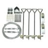 Canopia® By Palram Anchoring Kit For Snap & Grow™ Greenhouse -Green Garden Shop 8591034 01v anchor kit for palram snap and grow greenhouse