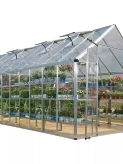 Canopia® By Palram Harmony™ Snap & Grow Greenhouse, 8' 25 Canopia® By Palram Harmony™ Snap & Grow Greenhouse, 8' -Green Garden Shop 8591043 03V tif