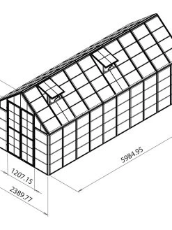 Canopia® By Palram Harmony™ Snap & Grow Greenhouse, 8' 38 Canopia® By Palram Harmony™ Snap & Grow Greenhouse, 8' -Green Garden Shop 8591043 11V tif