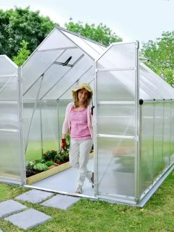 Canopia® By Palram Essence™ Greenhouse, 8' X 12' -Green Garden Shop 8591356 03V tif