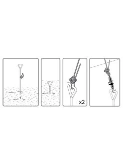 Canopia® By Palram Anchoring Kit For The Palram - Canopia Greenhouses 14 Canopia® By Palram Anchoring Kit For The Palram - Canopia Greenhouses -Green Garden Shop 8591357 08v 1