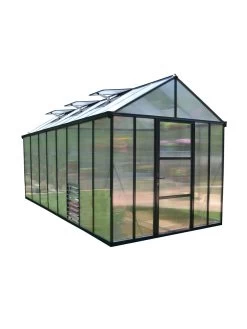 Canopia® By Palram Glory™ Greenhouse, 8' -Green Garden Shop 8591549 02v glory greenhouse 8 x 16 ft