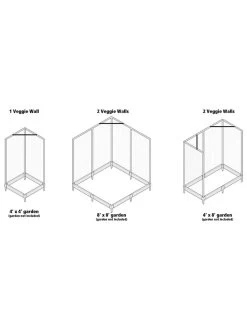 Stack & Extend Veggie Wall -Green Garden Shop 8595683 03V 3 4