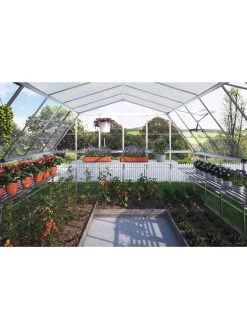 Canopia® By Palram Americana™ Greenhouse, 12' X 12' -Green Garden Shop 8595693 07v