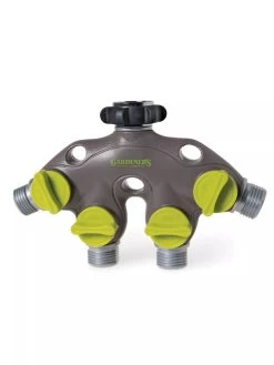 4-Way Faucet Adapter 7 4-Way Faucet Adapter -Green Garden Shop 8596578 7115 tif