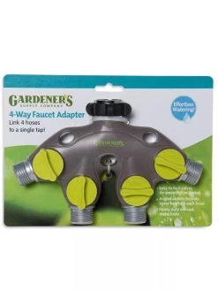 4-Way Faucet Adapter 6 4-Way Faucet Adapter -Green Garden Shop 8596578 7520 tif