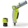 G.F. Italia 3 Jet Metal Hose Nozzle With Quick Connector Green -Green Garden Shop 8598463 01V tif