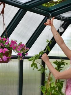 Canopia® By Palram Hobby Gardener Greenhouse, 8' -Green Garden Shop 8599331 04V tif