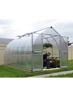 Canopia® By Palram Bella™ Greenhouse, 8' -Green Garden Shop 8599338 01v
