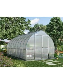 Canopia® By Palram Bella™ Greenhouse, 8' -Green Garden Shop 8599339 02v