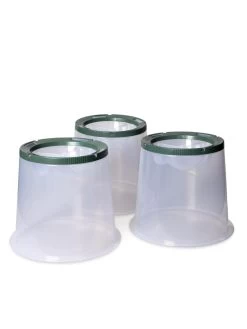 Sunny Forcing Cloches, Set Of 3 -Green Garden Shop 8600075 24 tif