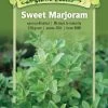 Sweet Marjoram Organic Seeds -Green Garden Shop 8610292 01v sweet marjoram organic seeds