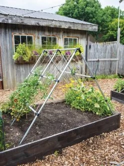 Connector Kit For DIY A Frame Plant Support -Green Garden Shop 8610366 0783