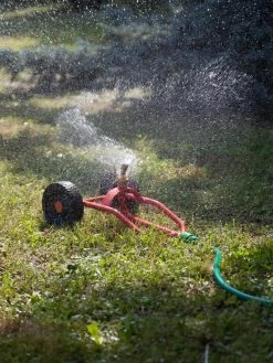 Wheeled Sprinkler Sled 11 Wheeled Sprinkler Sled -Green Garden Shop 8610520 06V tif