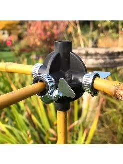 GardenSkill Cane Connector Balls, Set Of 8 -Green Garden Shop 8611095 05V 3 4