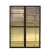 MONT Greenhouse Second Set Of Hinged Doors -Green Garden Shop 8611191 12v monticello greenhouse second set of hinged doors black