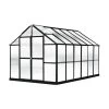 MONT Growers Edition Greenhouse, 8' X 12' 2 MONT Growers Edition Greenhouse, 8' X 12' -Green Garden Shop 8611195 mont 12 grower black