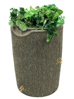 Impressions Bark 50 Gallon Rain Saver -Green Garden Shop 8612301 03V jpg