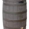 Rain Wizard 50 Gallon Rain Barrel 2 Rain Wizard 50 Gallon Rain Barrel -Green Garden Shop 8612311 03V jpg