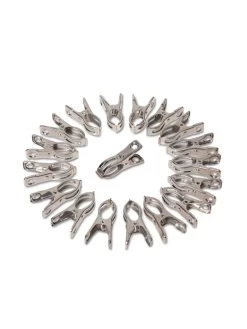 Metal Medium Garden Clips 2.25", Set Of 18 -Green Garden Shop 8612443 0032 metal medium garden clips set of 18