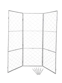 Chicken Wire Pea Trellis -Green Garden Shop 8612718 0050