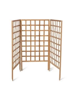 Bamboo Zig-Zag Trellis 24" X 36" -Green Garden Shop 8613151 5412