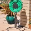 Yard Butler® Free Standing Swivel Hose Reel With Base -Green Garden Shop 8613175 01v yard butler free standing swivel hose reel with base