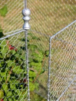 Tall Chicken Wire Critter Fence Extension Panel, Set Of 2 22 Tall Chicken Wire Critter Fence Extension Panel, Set Of 2 -Green Garden Shop 8613260 0083 1