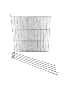Tall Chicken Wire Critter Fence Extension Panel, Set Of 2 27 Tall Chicken Wire Critter Fence Extension Panel, Set Of 2 -Green Garden Shop 8613260 6107 1
