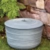 Ribbed Hose Pot With Lid -Green Garden Shop 8613332 0025 ribbed hose pot with lid