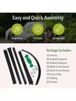 Titan Squash Tunnel -Green Garden Shop B07932DMCR plantsupport package includes