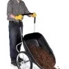 Poly-Tough Cart: A Two-Wheel Wheelbarrow -Green Garden Shop GS34390 03Z tif